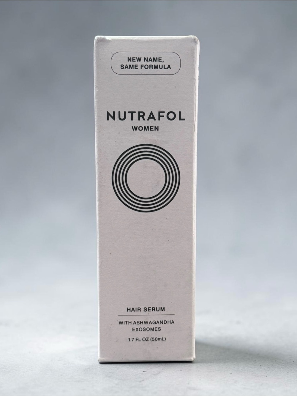 Nutrafol Women's Hair Serum With Ashwagandha Exosomes Full Sz 1.7oz 50ml Sealed